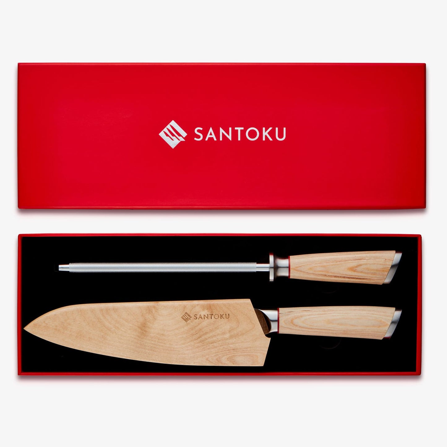 Haruta (はるた はるた) Caja de caja Chef Knife & Steel Set