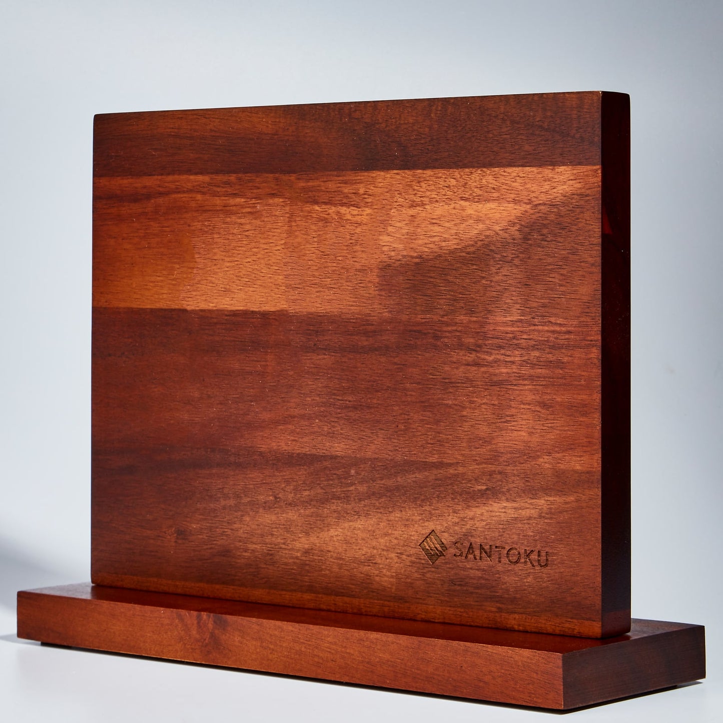 Série de faca minato com acacia Wood Magnetic Knife Sitter