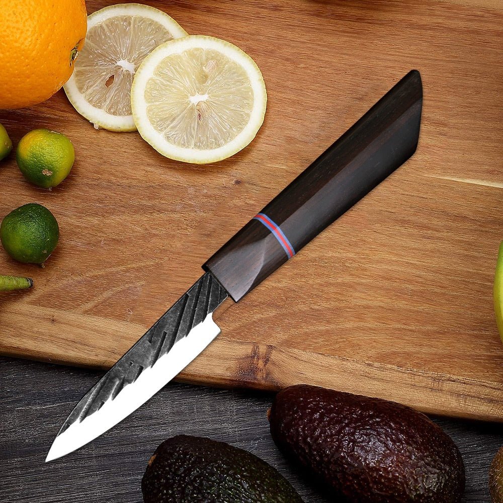 Haru (はると はると はると はると) Set de cuchillo de mango de ébano