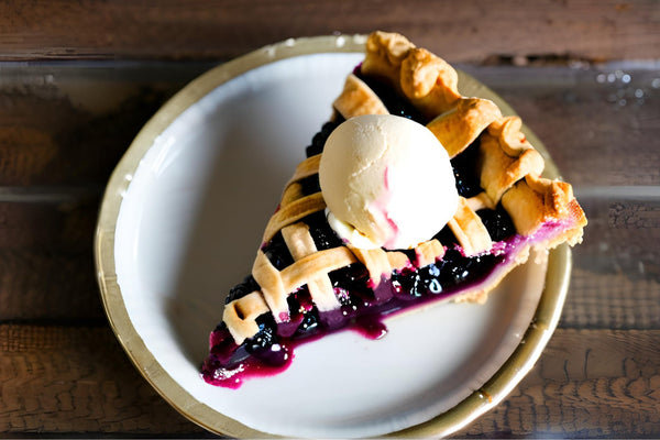 Classic Blackberry Pie with a Lattice Crust