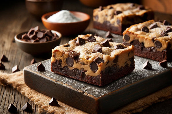 Bares decadentes de Brookie: The Ultimate Brownie-Cookie Combo