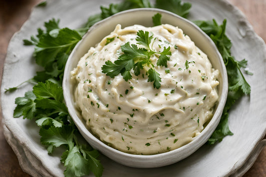 Salada de remoulade de aipo -lombada cremosa