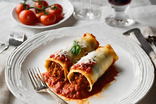 Manicotti al forno