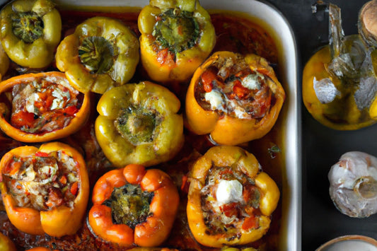 Greek Stuffed Peppers