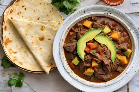 Caldo de res (sopa de carne mexicana)