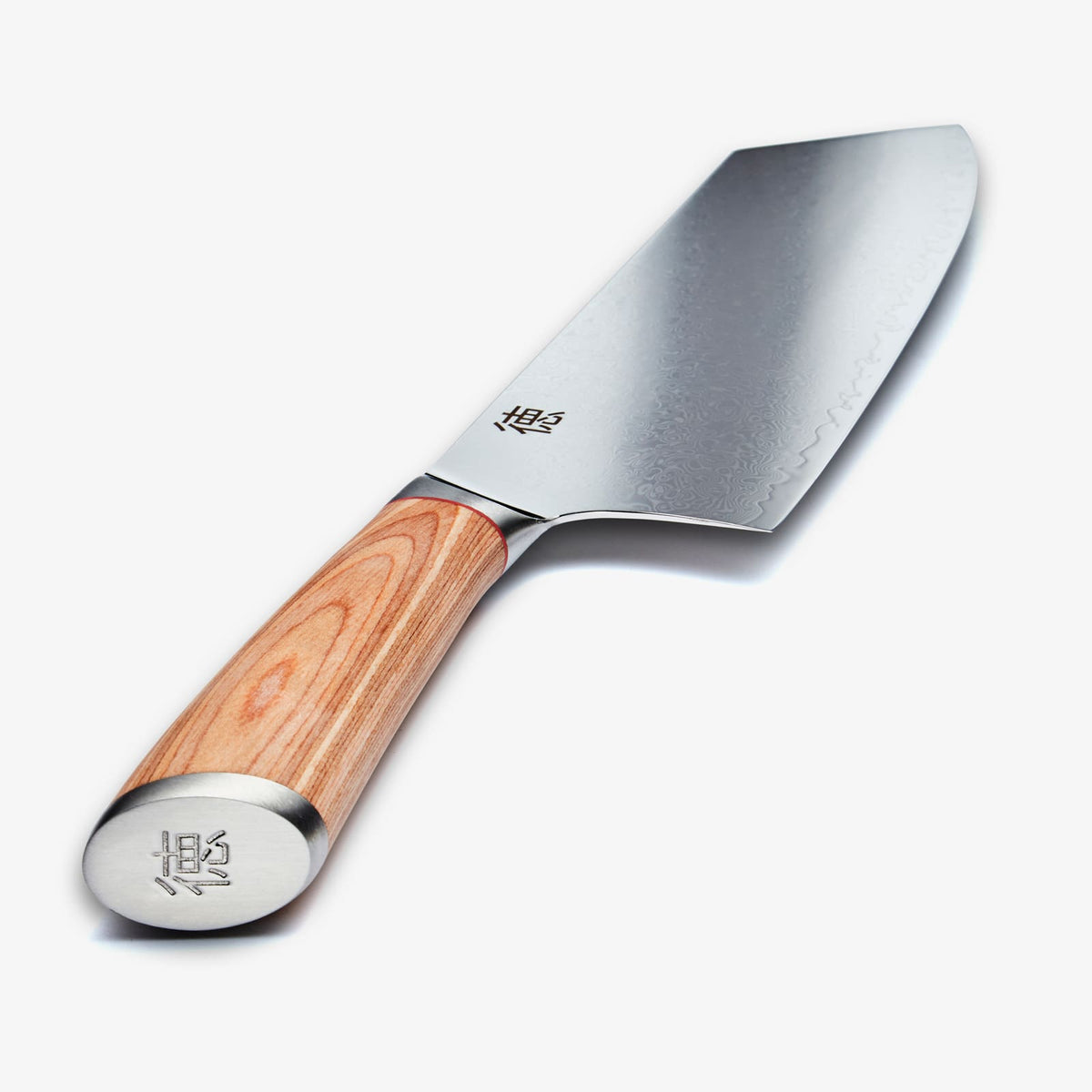 Faca Nakiri Haruta 7 Polegadas VG10 Japonesa Aço Damasco com Cabo de Madeira e Bainha