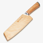 Haruta 7 polegadas VG10 Japaneamente Damasco Aço Nakiri Faca com alça de madeira e bainha