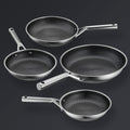 Conjunto de frigideiras Hive Hybrid ™ de 4 peças (20 cm, 24 cm, 26 cm, 28 cm)