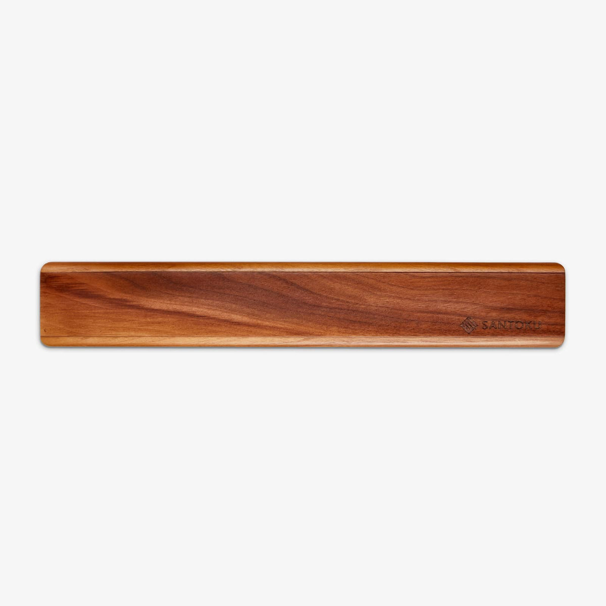Suporte magnético para facas de parede de madeira