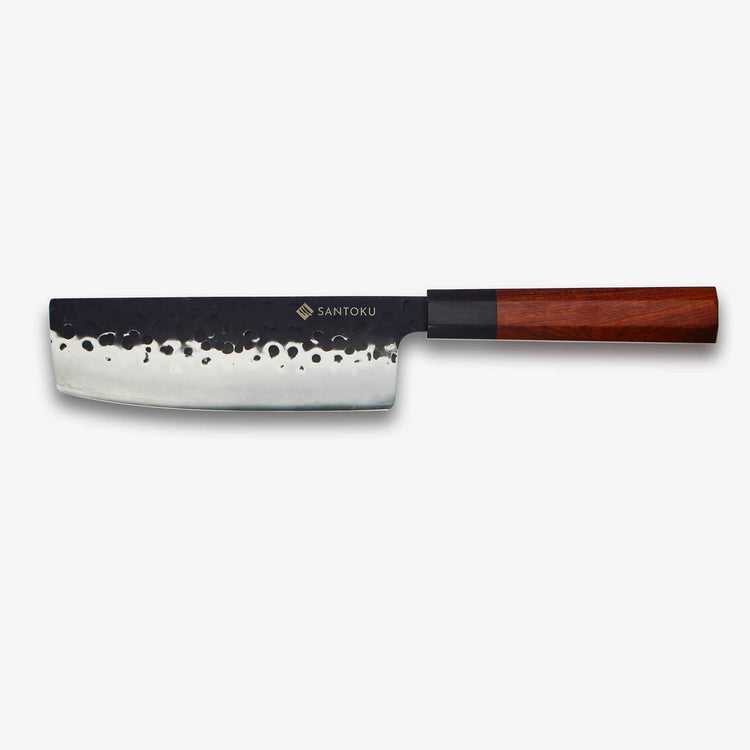Juego Minato con portacuchillos magnético de madera