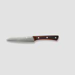 Yuhi 6-Piece Damascus-Pattern Kitchen Knife Set with Pakkawood Handles & Gift Box