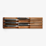 Gaveta para faca de cozinha | Organizador de mesa de madeira